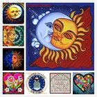 Стразы с изображением Солнца и Луны Алмазная картина 5d алмазная вышивка полный набор любовь 5d Алмазная мозаика распродажа Декор для дома