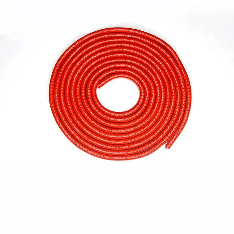 

20FT Car Door Trim Edge Strip Lock Guard Moulding Rubber Seal Protector Red
