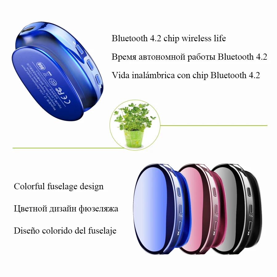 Спортивный mp3 мини зеркальный зажим usb mp3 плеер bluetooth с экраном FM радио flac Металл Портативный hifi mp 3 музыкальный плеер 8 Гб Клип 8g