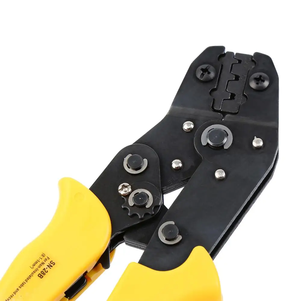 Yonntech обжимной инструмент терминал соединитель Ratcheting провода щипцы Piler 0 1 1.0MM ² SN