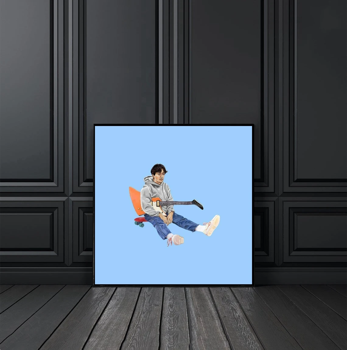 

Boy Pablo - Soy Pablo Music Album Cover Poster Canvas Print Rap Hip Hop Music Star Singer Wall Painting Decoration