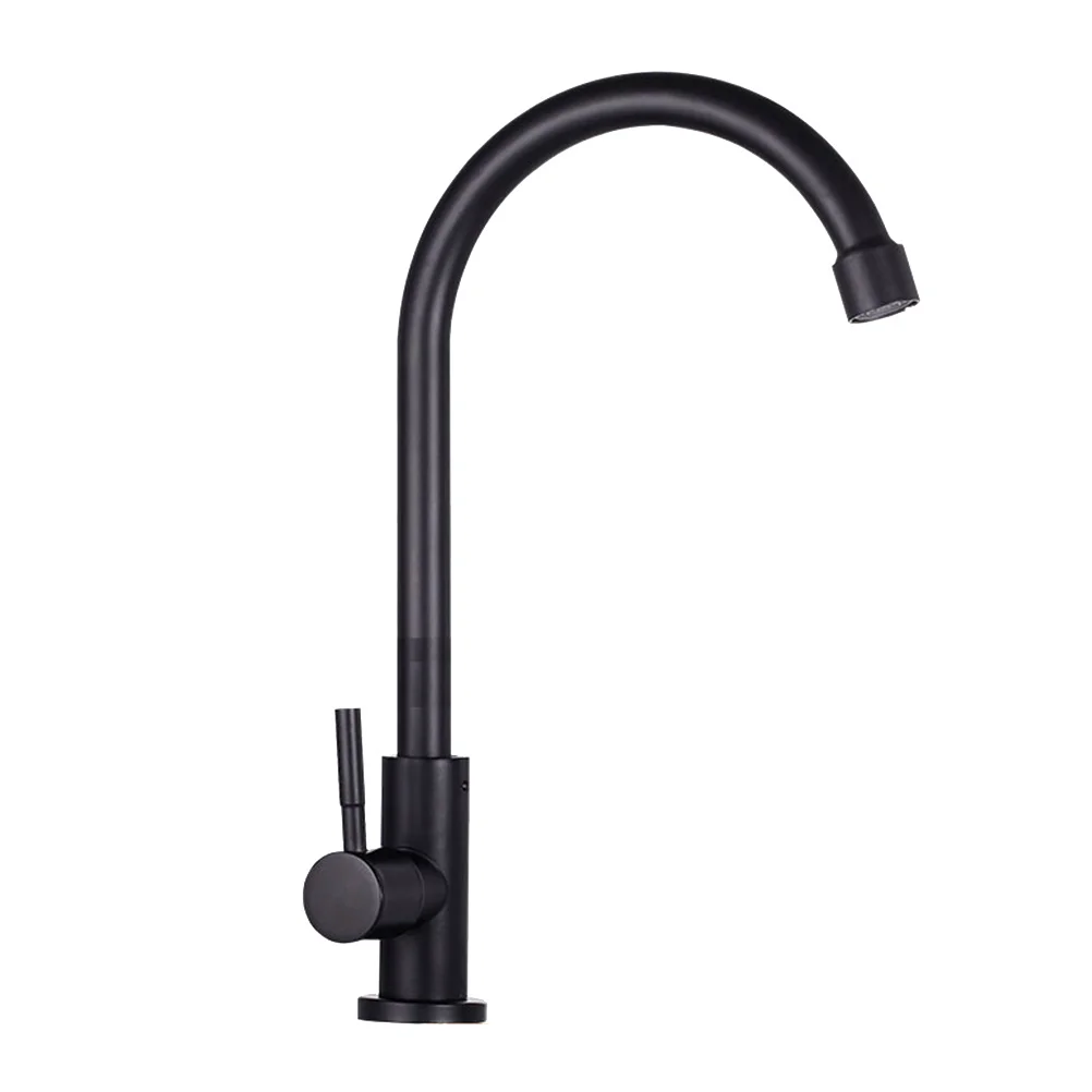 

Rotatable Water-tap Single Outlet Kitchen Stainless Steel Sink