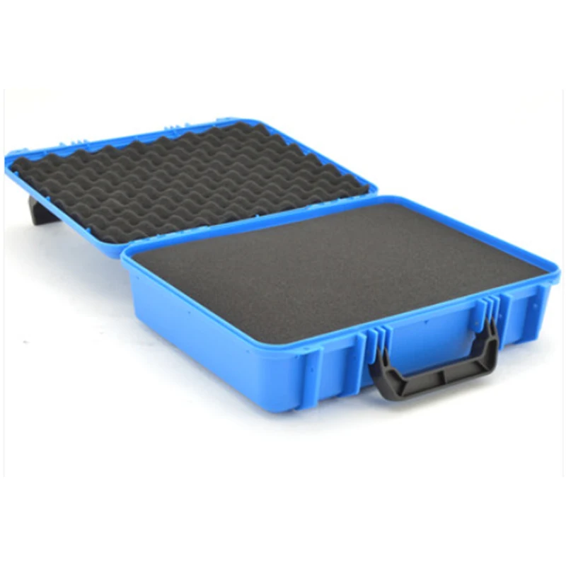 plastic instrument equipment box hardware toolbox safety protection box portable storage box product packaging box with foam free global shipping
