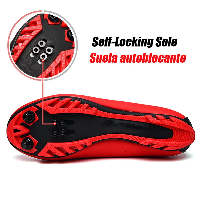 

Women Cycling Shoes sapatilha ciclismo mtb Breathable Self-locking Road Bike Shoes Bicycle Sports Men MTB Shoes Cycling Sneakers