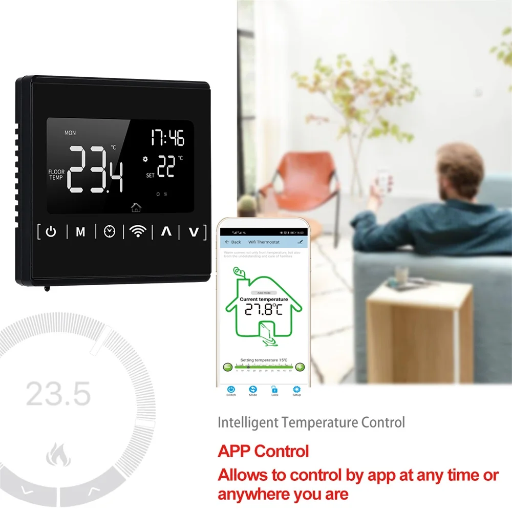 Термостат для газового бойлера 110 В 220 Wi-Fi | Обустройство дома