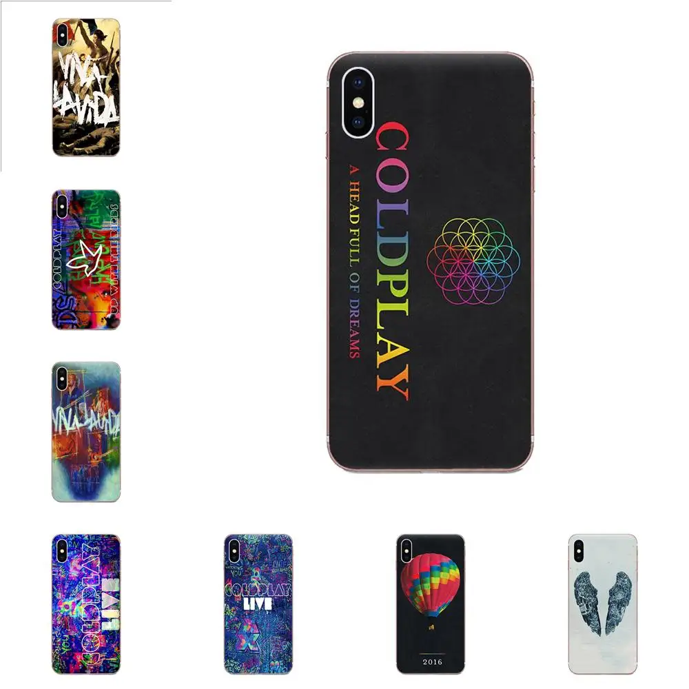 Мягкий силикагель для Samsung Galaxy A51 A71 A81 A90 5G A91 A01 S11 S11E S20 Plus ультра роскошный Coldplay Logo
