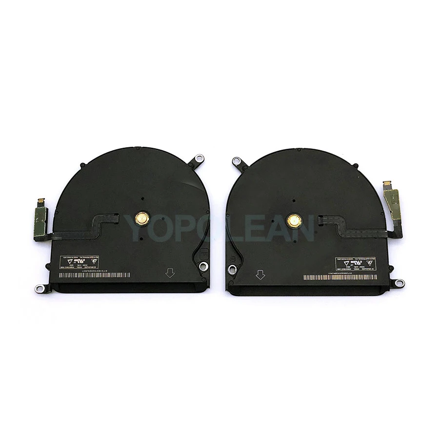 Оригинальный кулер для ЦП с левой и правой стороны охлаждающий вентилятор Macbook Pro