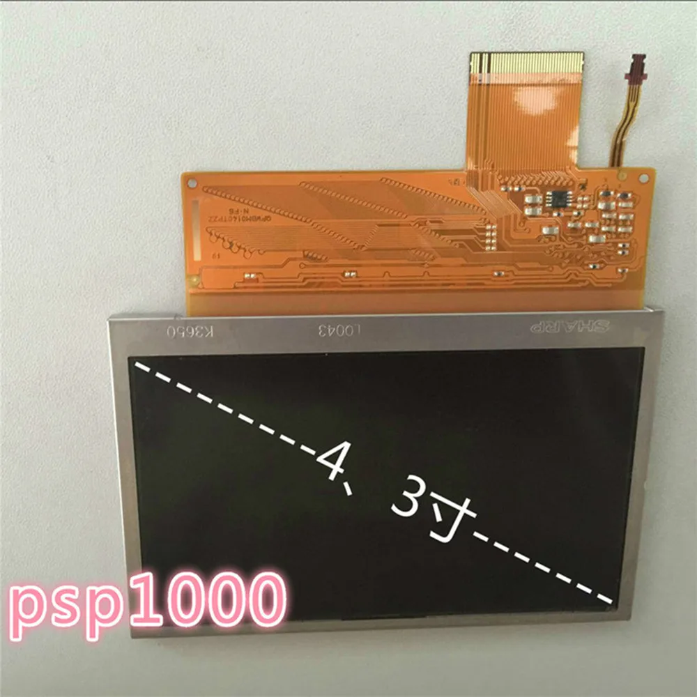 Сменный ЖК экран 4 3 дюйма для Sony PSP1000/PSP2000/PSP3000 аксессуары портативной
