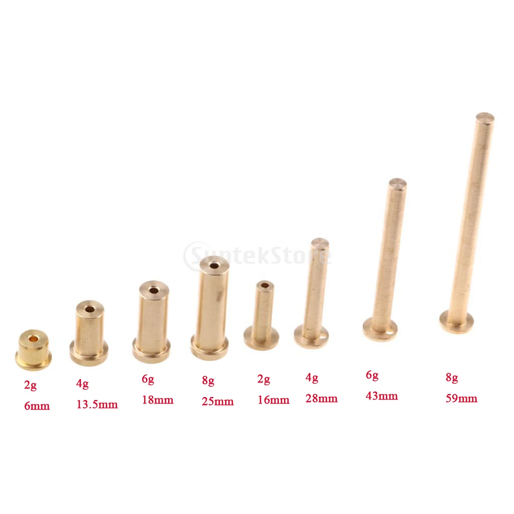 

8pcs Golf Shaft Plug Weights Shafts Tip Weight for Steel Wood Iron Shaft