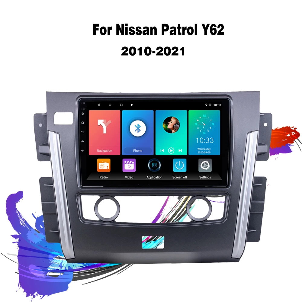 

Eastereggs For Nissan Patrol Y62 2010~2021 2 din Android Car Radio Stereo WIFI GPS Navigation Multimedia Player head unit