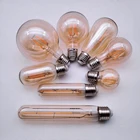 Лампы накаливания, 4 Вт, 6 Вт, 8 Вт, светодиодная лампа Эдисона, E27, 220 В, ретро, винтажные светодиодные лампы накаливания G80, G95, ST64, лампы накаливания Эдисона