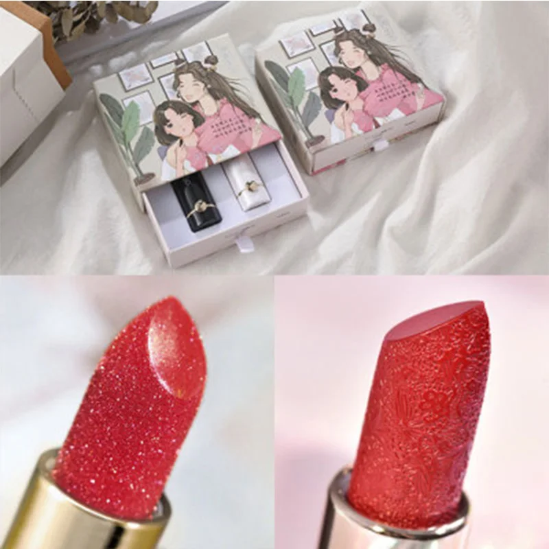 Губная помада для друзей соратников памятный набор губная глазурь увлажнение