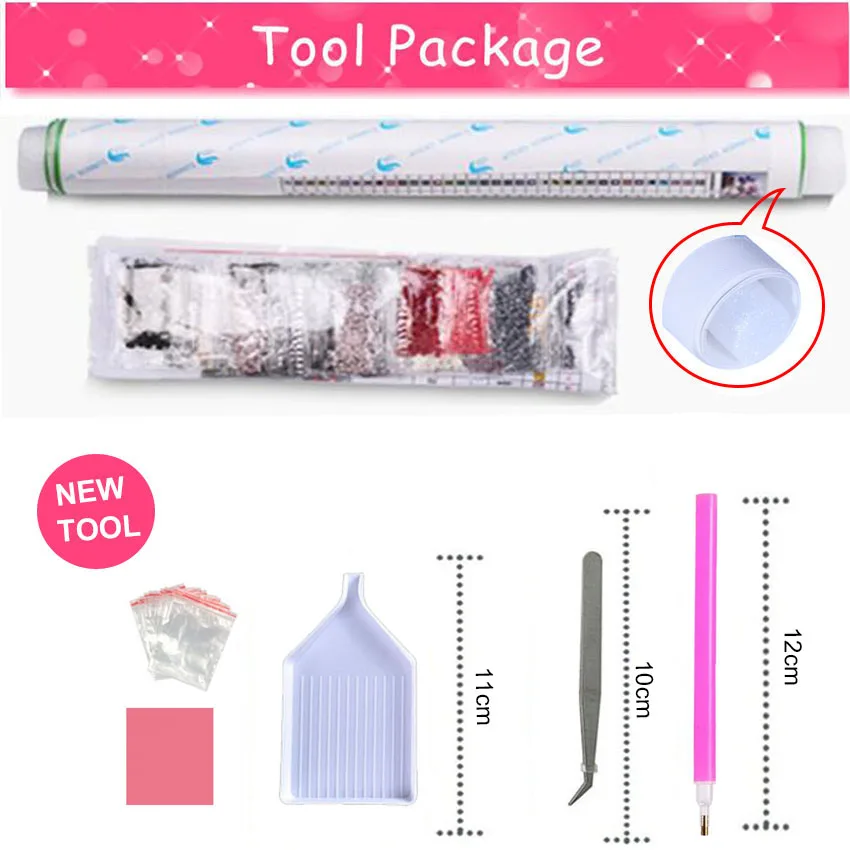 

Diy beauty diamond painting Kit Gril bead embroidery cross stitch kit diamond mosaic needlework decorative art Mosaic Home Decor