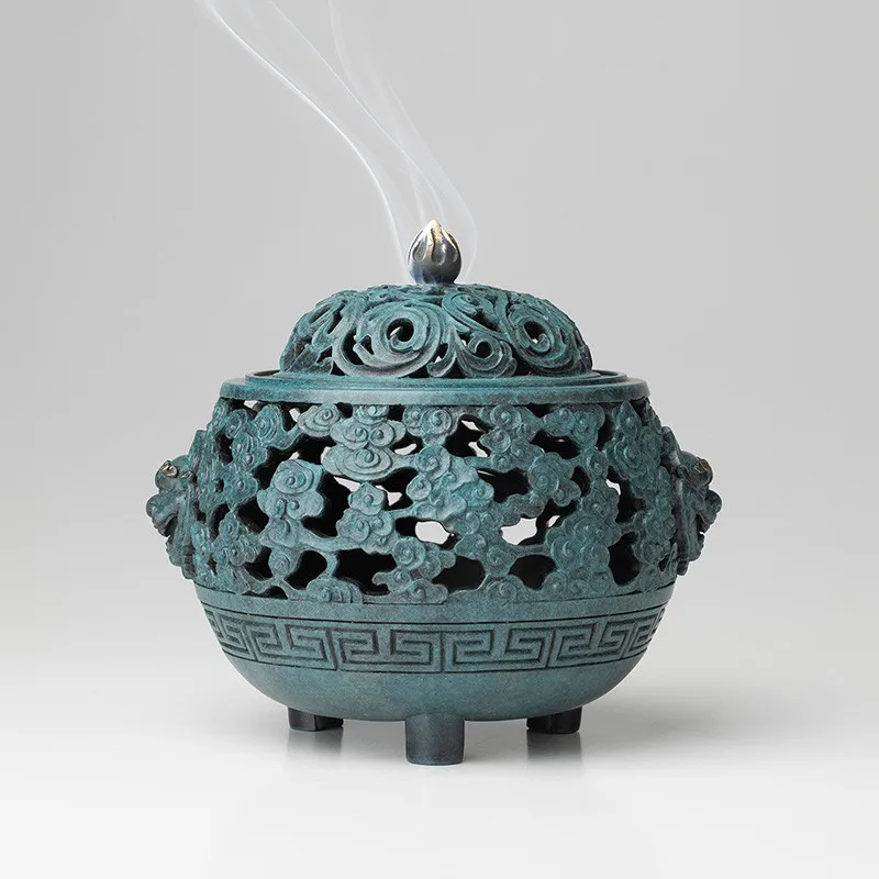 

Copper Decoration "Incense Burner's Smoke Cloud Support" Copper Crafts Home Decoration