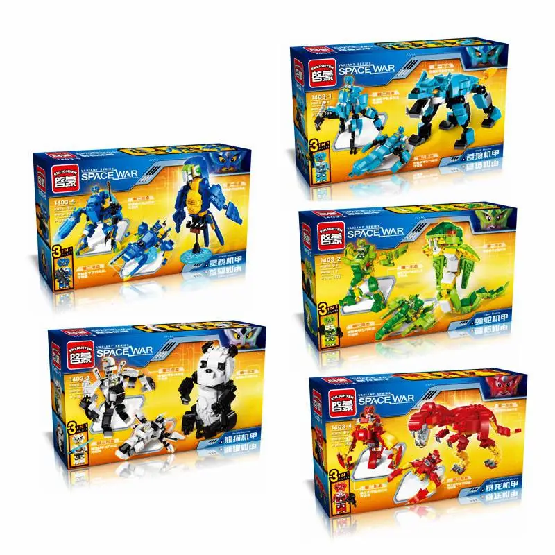Конструктор для фантастики 1403 809 шт набор моделей блоки Совместимые кубики Sluban