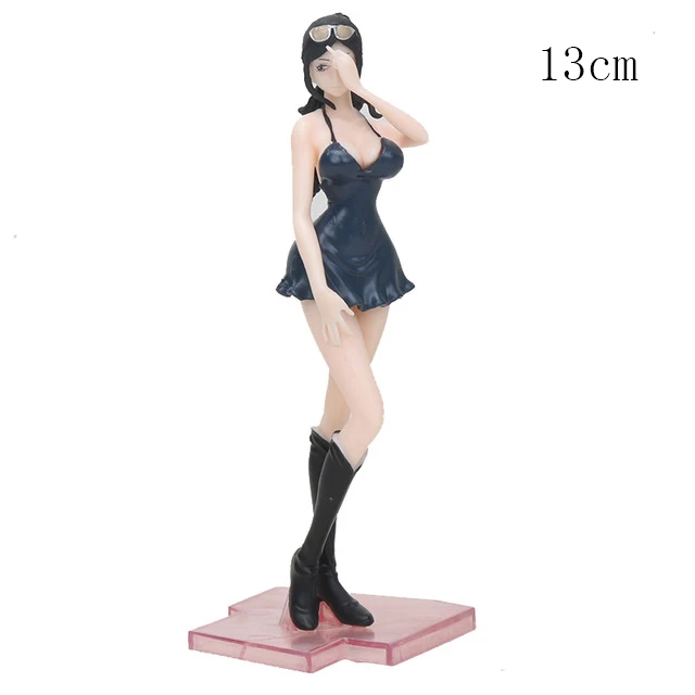 Одна деталь рисунок Boa Хэнкок Нико Rejiu Калифа фигурка Nami PVC Моделя с хорошим спросом игрушки Одна деталь плюшевая кукла аниме подарки - Цвет: 792 13cm nico bag