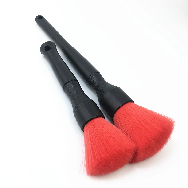 

Щетки для детализации интерьера Lucullan, химические устойчивые к истиранию, мягкие инструменты для чистки волос для панели приборной панели, кондиционера