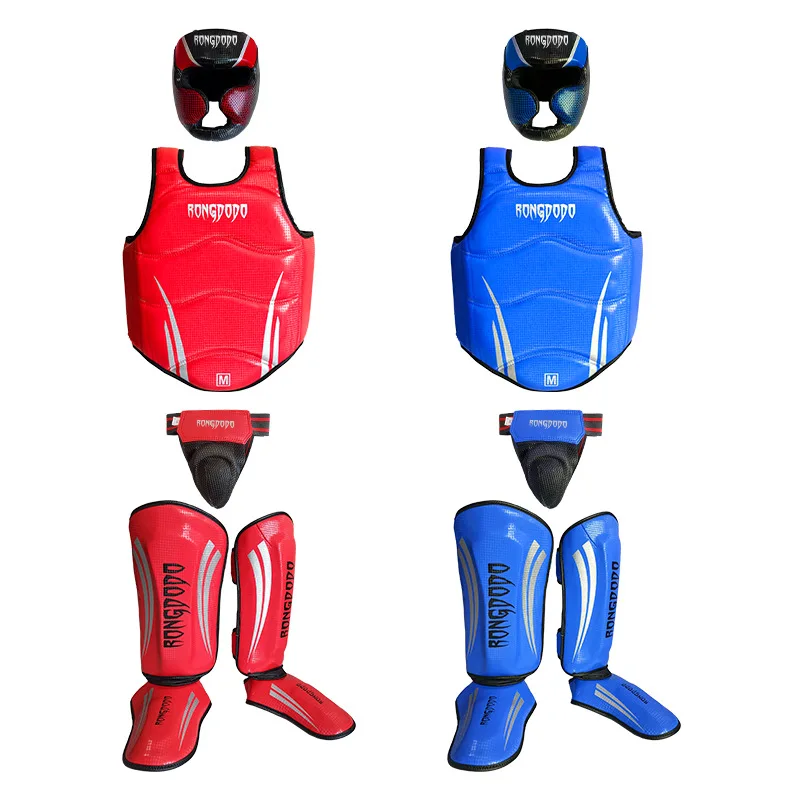 

Free Combat Protective Gear Set Thickened Adult and Children Boxing Training Protective Gear Accessories Boxing Sports Supplies
