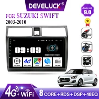 4g64g android 9 0 car radio multimedia video player for suzuki swift 2003 2010 2din stereo gps navigation 4g rds ahd head unit