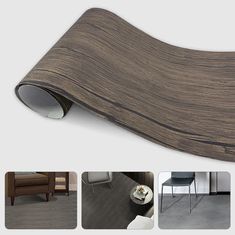 

Самоклеящиеся напольные наклейки с текстурой древесины, виниловые ПВХ обои, противоскользящие водонепроницаемые наклейки для плитки, для ...