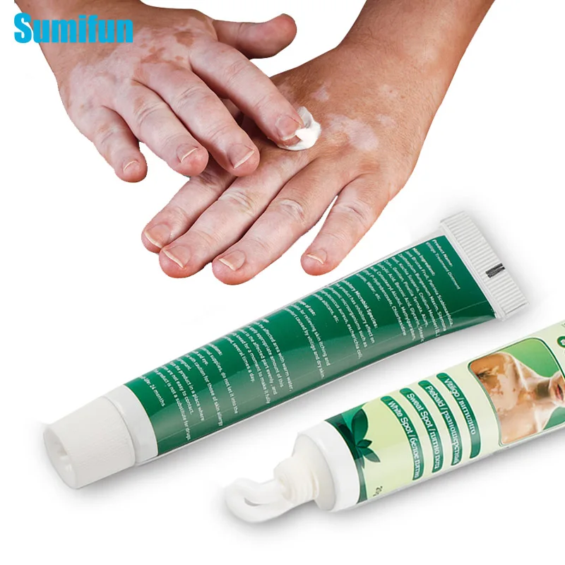 

1/3Pcs Sumifun Vitiligo Cream White Spot Ointment Treatment Antibacterial Cream Localized Mycosis Leukoplakia Plaster Skin Care