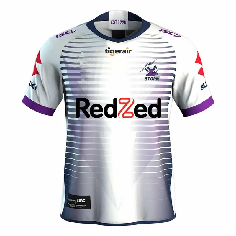 

COZOK 2019/2020/2021 Melbourne Storms 1998 Retro Rugby Jersey Size S-3XL-5XL