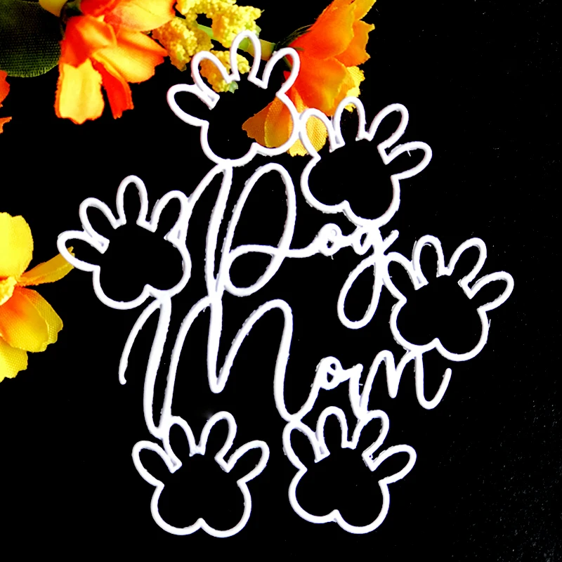 

Meet Huang Dog Print Metal Cutting Dies Stencils For Scrapbooking Paper Cards Craft Making Craft Decoration Knife Mould Die Cut