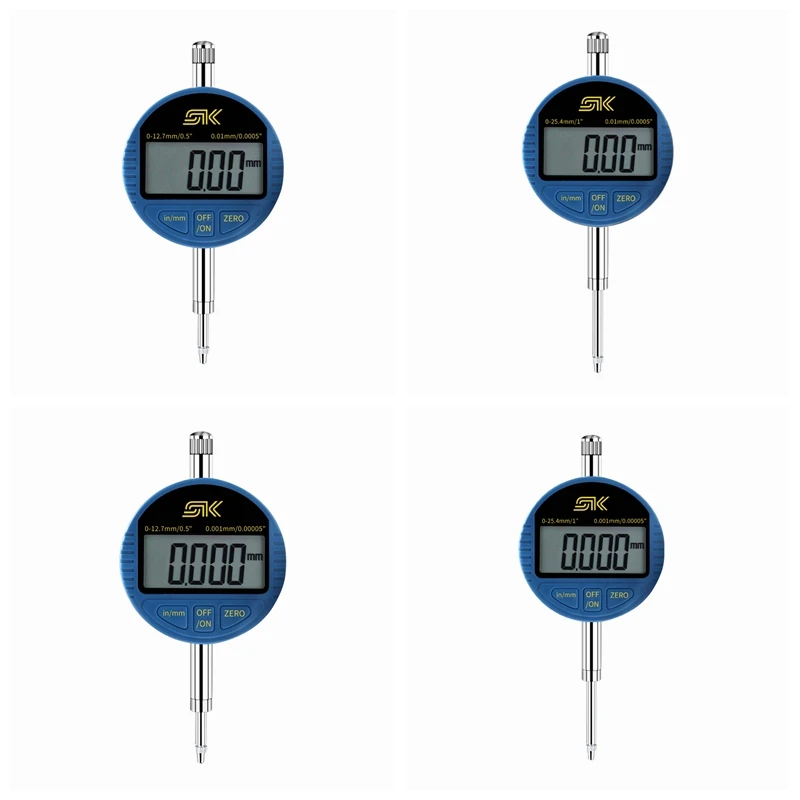 Цифровой индикатор циферблата 0 001 мм Электронный микрометр 0-25 4 метрический дюйм