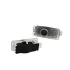 Светодиодный лазерный проектор автомобильная лампа на дверь, для Mercedes Benz CLA AMG C117 CLS W218 X218 W117 A207 C207 E, пара, 2 шт.