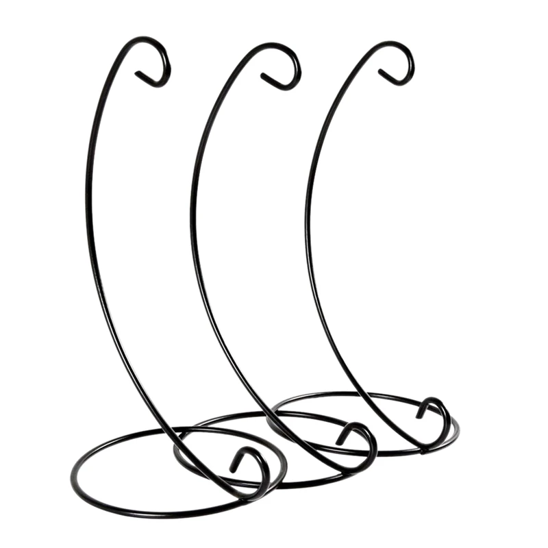 Орнамент Дисплей стенд 3 пакет железный подвесной держатель стойки для Висячий