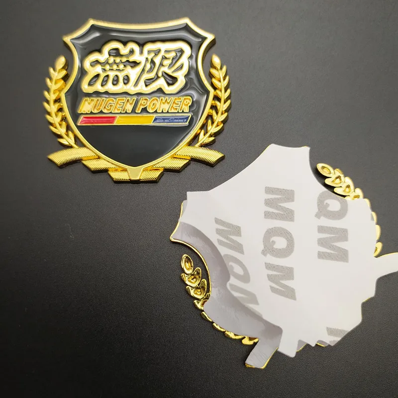 2 шт. 3D Металлическая Автомобильная наклейка эмблема чехол Стайлинг автомобиля