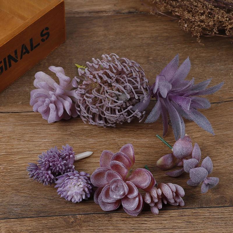 Фиолетовый Флокированный искусственный домашний ковер для кукол искусственные