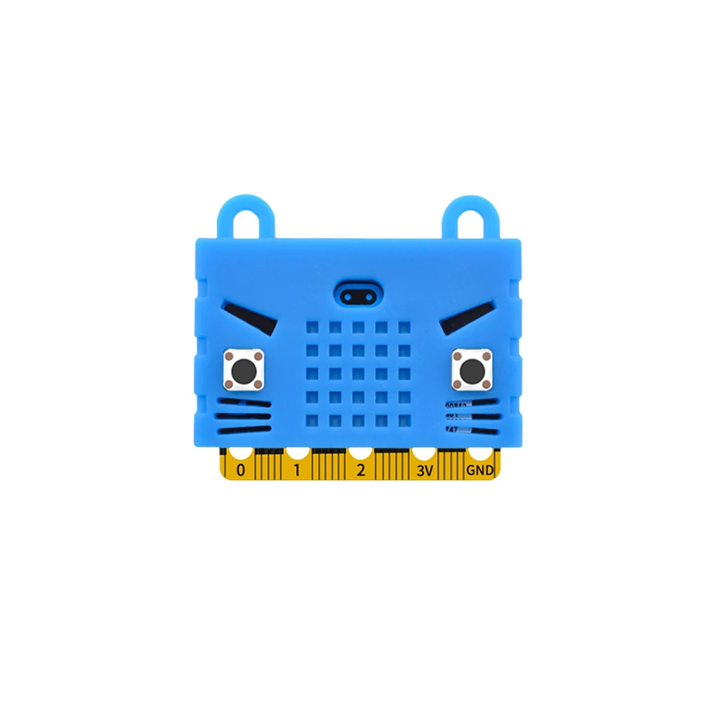 Привет-к! Силиконовый защитный чехол в форме симпатичного Тигра для micro:bit board (без
