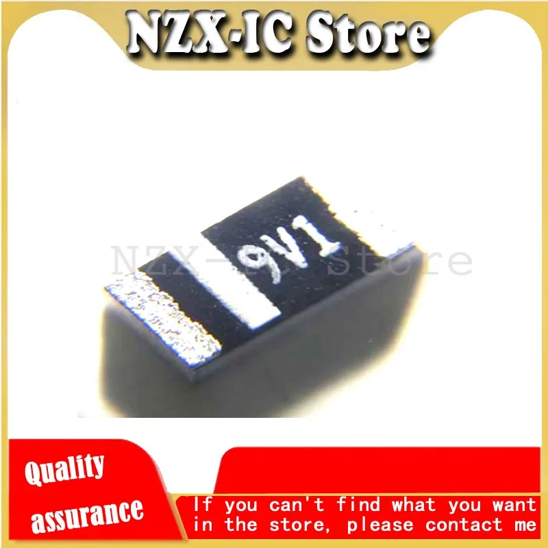 

20PCS/LOT Zener diode 1206 ceramic chip 9.1V ±2% 0.5W (500mW) SOD-123