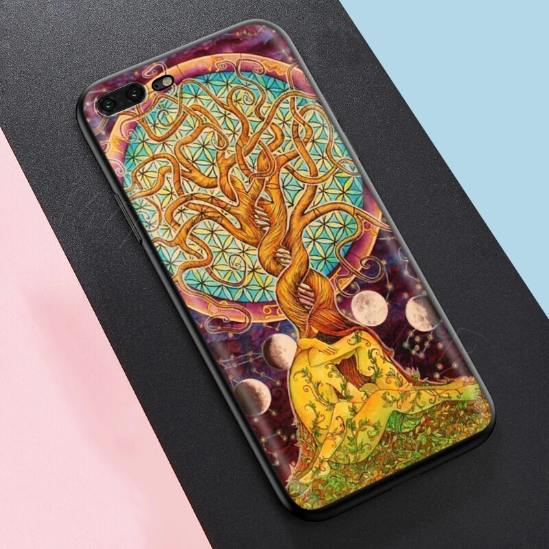 Webbedepp Древо жизни узор чехол для Apple iPhone 12 11 Pro XS Max XR X 8 7 6 6S Plus 5 5S SE | Мобильные