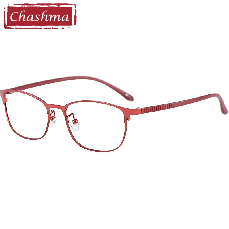 Красная оправа для очков по рецепту гибкий светильник при близорукости