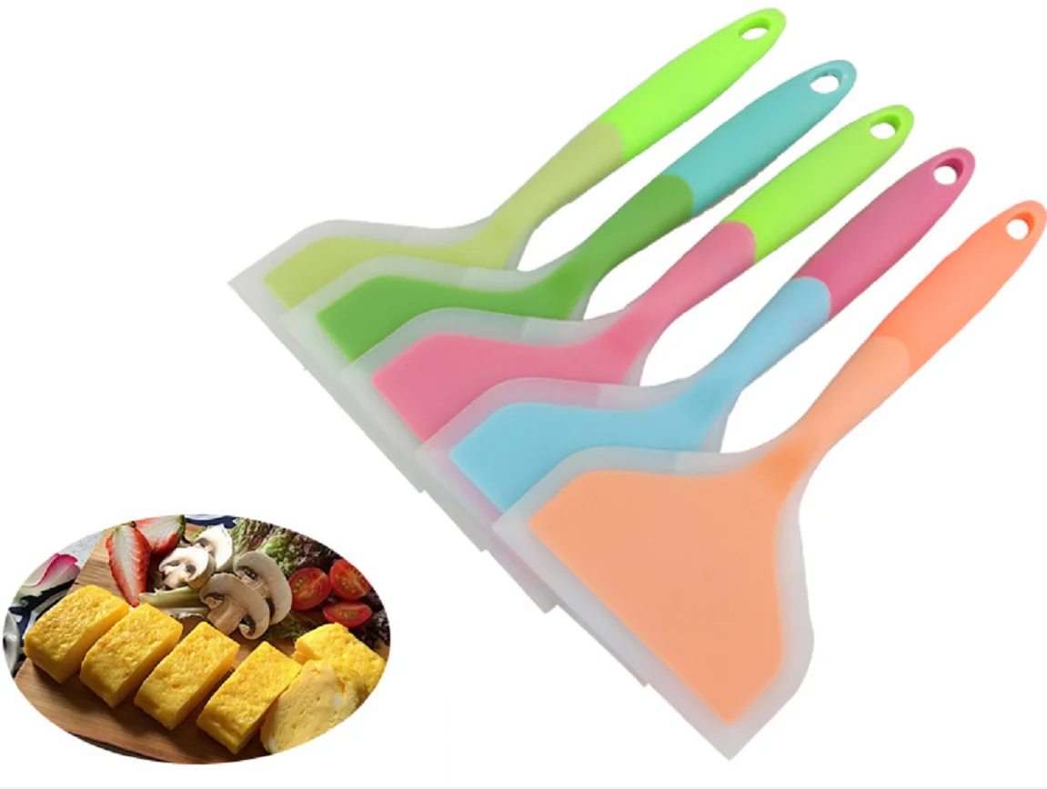 Силиконовая кухонная посуда утварь лопатка мясо говядины яйцо кухонный скребок