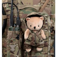 army fans bag vest clothes hanging accessory tactical bear hunting training tactics accessories portable detachable camo bear