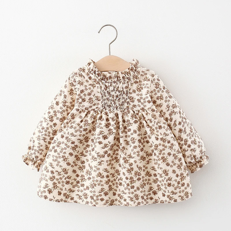 

Bear Learder Girls Dresses Autumn Baby Clothes New Flowers Girl Party Princess Dress Baby Girl Toddler Clothes Newborn Dresses