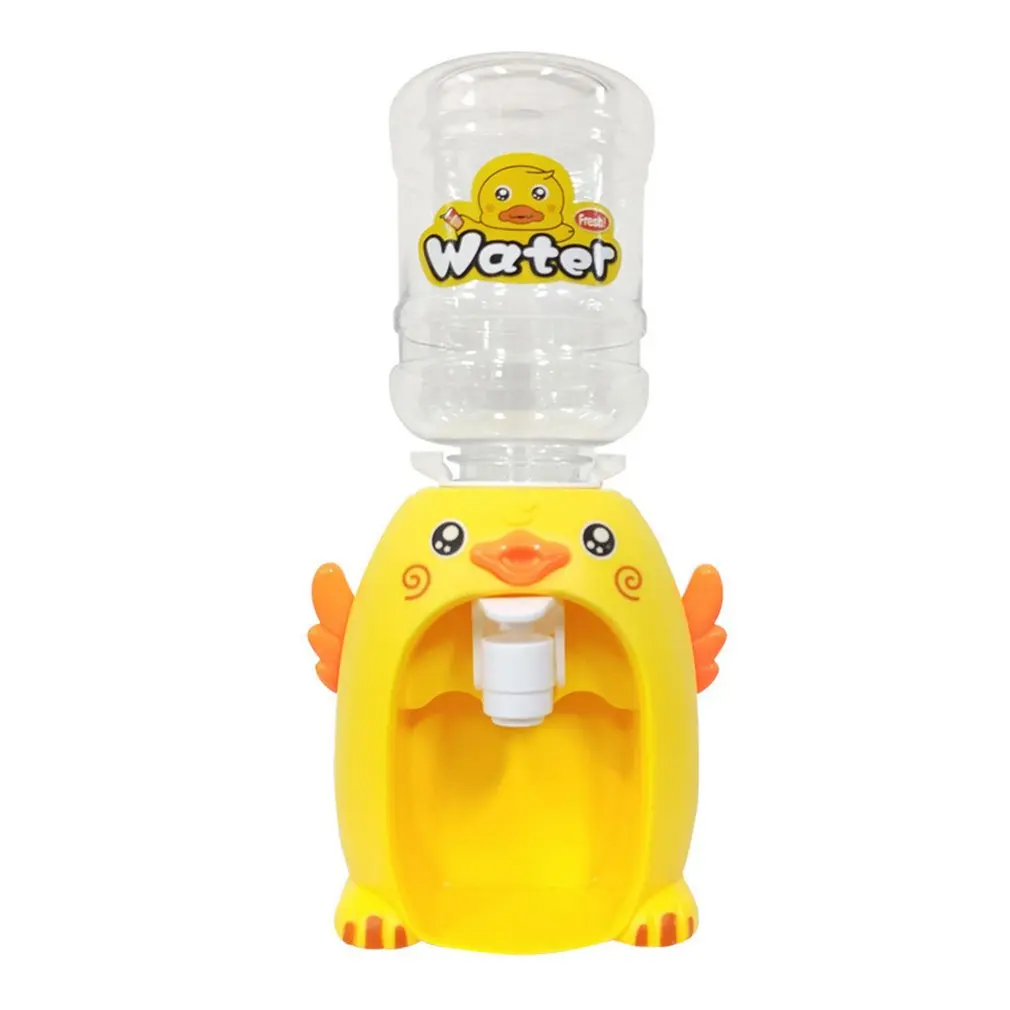 

Детский Электрический мини мультфильм милые животные вода, сок, молоко Питьевая игрушка фонтан крутой дозатор теплой воды подарок для дете...