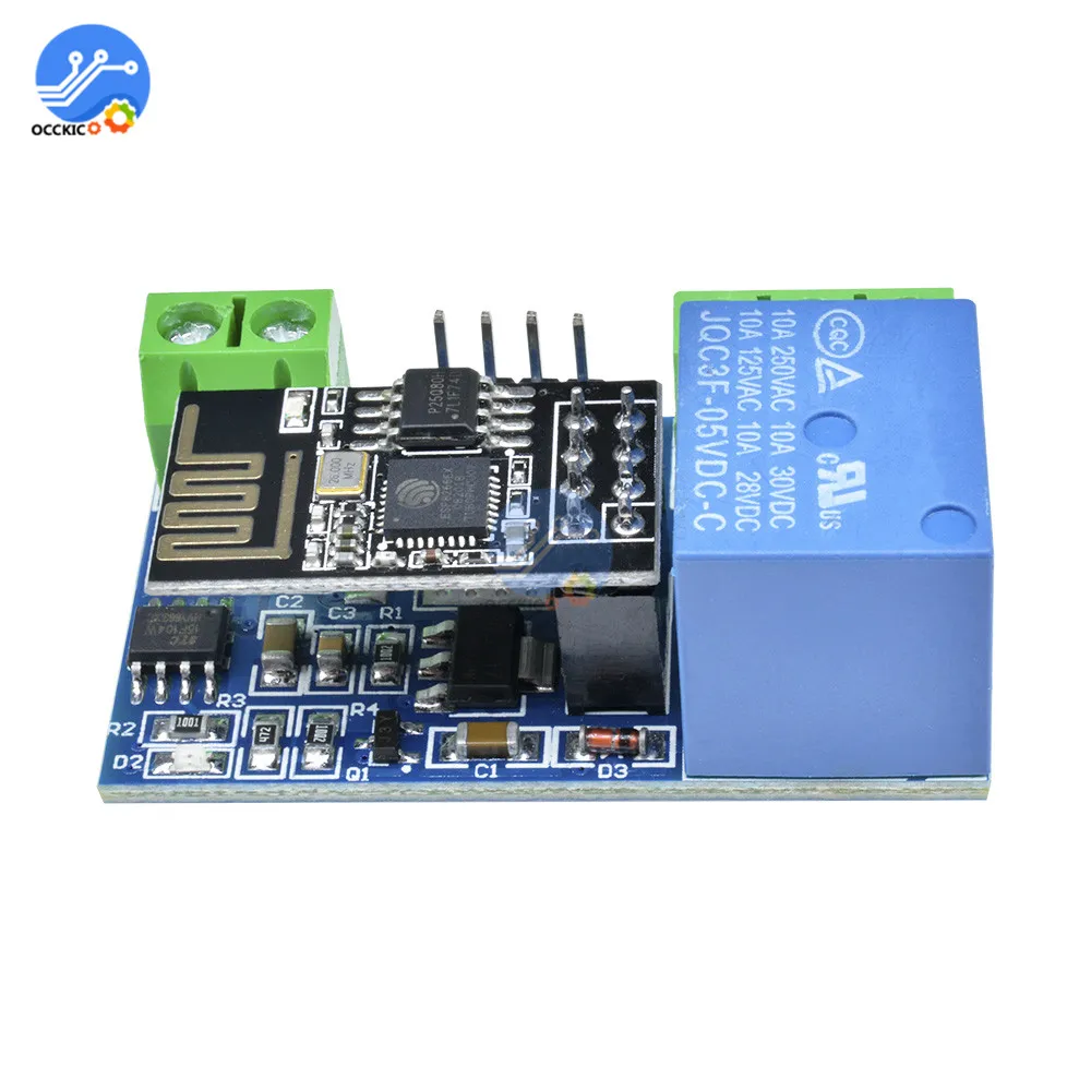 Релейный модуль ESP8266 беспроводное реле с Wi Fi 5 в постоянного тока для умного