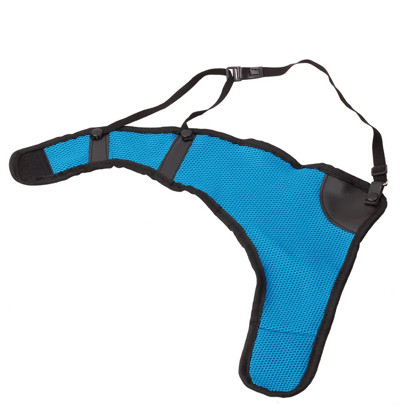

5Color Archery Chest Protector Adjustable Fit on Left Side Padded Mesh Suit Right Hand Archer for Hunting Shooting