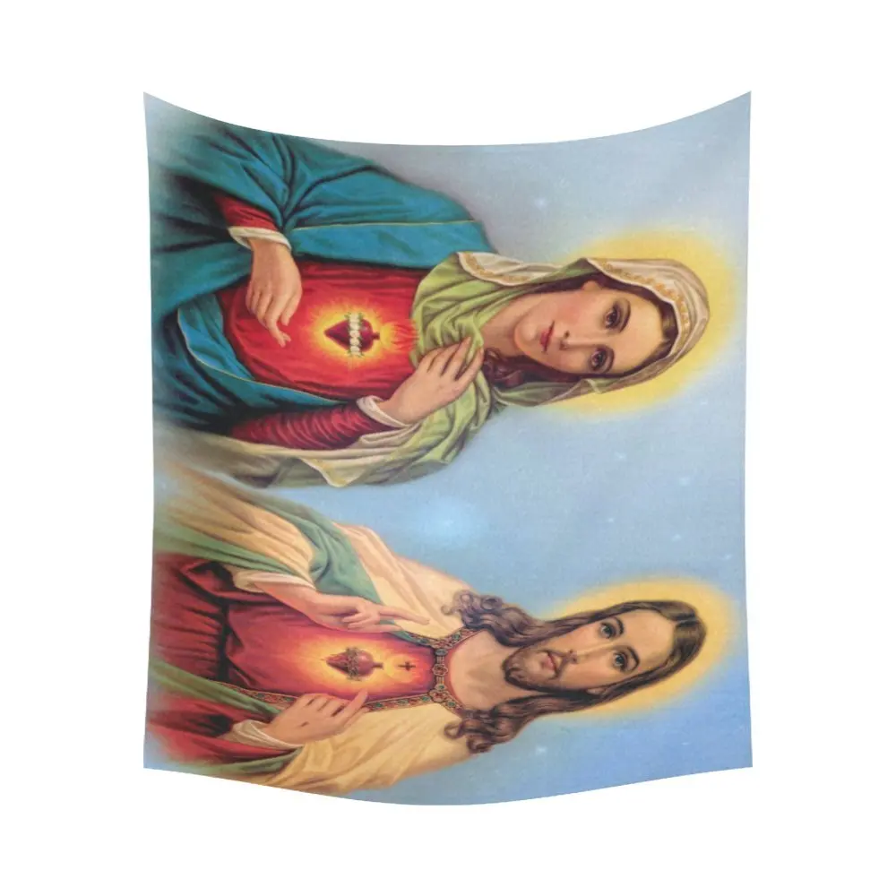 Подарки Христианской Религиозной церкви Дева Мария и Иисус Христа из хлопка льна