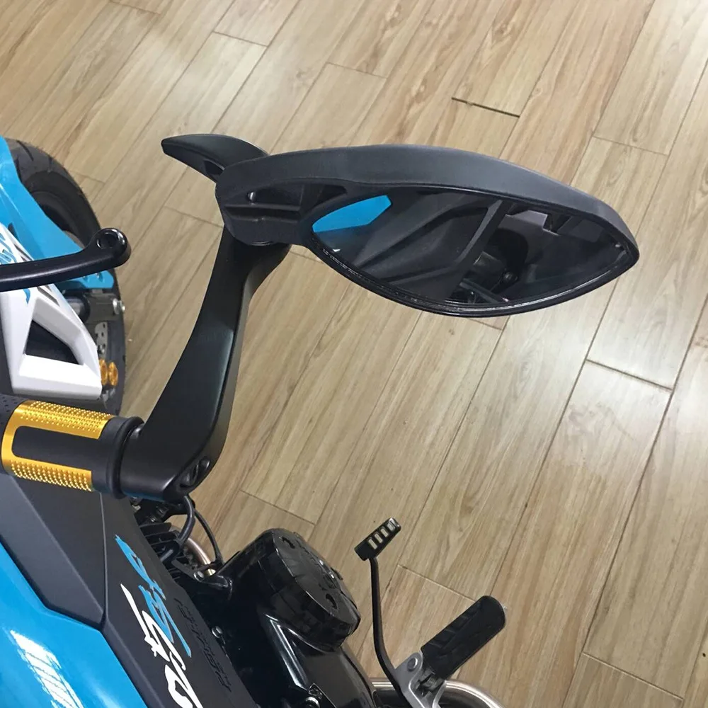 

Refitting Motorcycle CNC Rearview Mirror With Hand Guard Motorbike Bicycle Motor Modified Rearview Mirrors