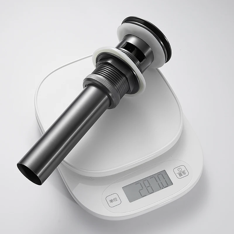 Латунная сливная раковина для ванной комнаты Gunmetal металлические сливные отходы