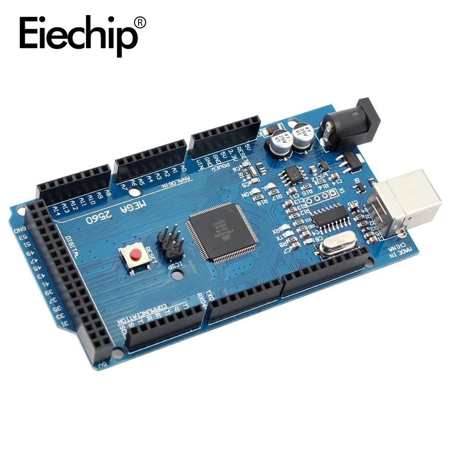 

MEGA2560 Mega 2560 R3 REV3 ATmega2560-16AU CH340G AVR Board ON USB Cable Compatible For arduino Mega 2560 R3 Development Board