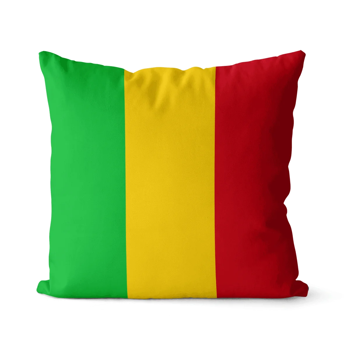

Flag of Mali pattern square pillowcase pure cotton linen pillowcase party home decoration sofa cushion cover 45x45cm 40x40