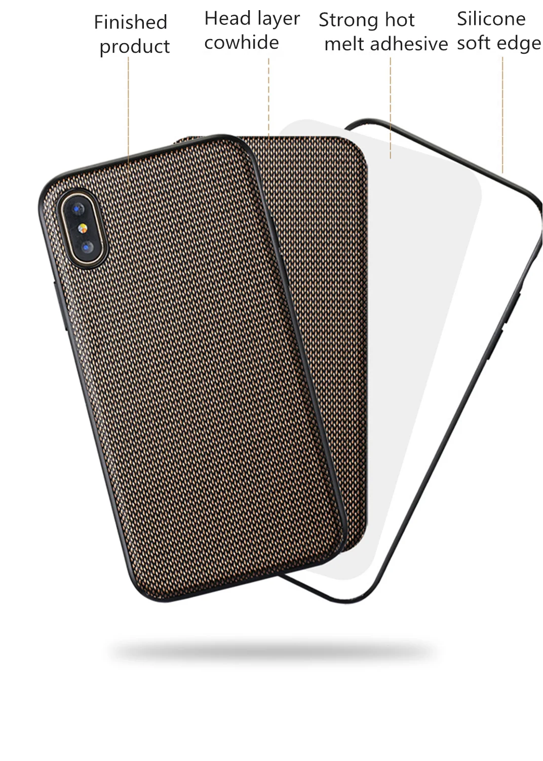 Чехол для мобильного телефона с защитой от падения Gold line для iphone X 11 Pro Max 6plus 6 6s 7 7plus 8 plus XS XR XSmax SE Роскошный чехол для мобильного телефона