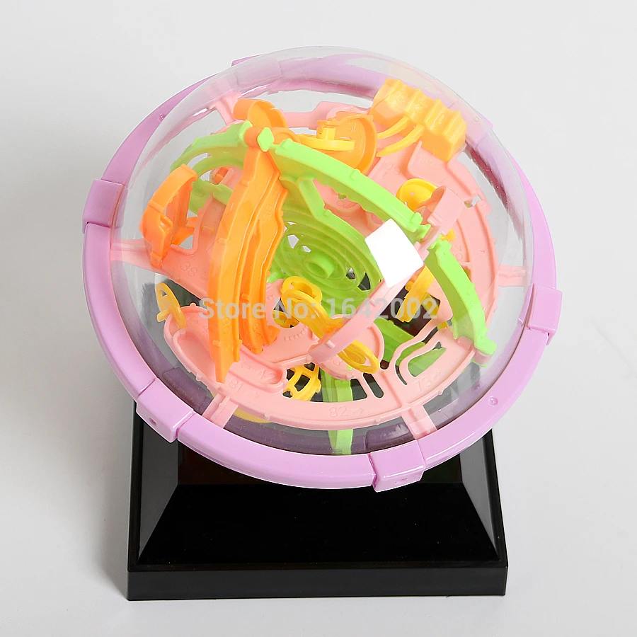 Новая Магическая головоломка Лабиринт мяч с 100 препятствиями образовательный