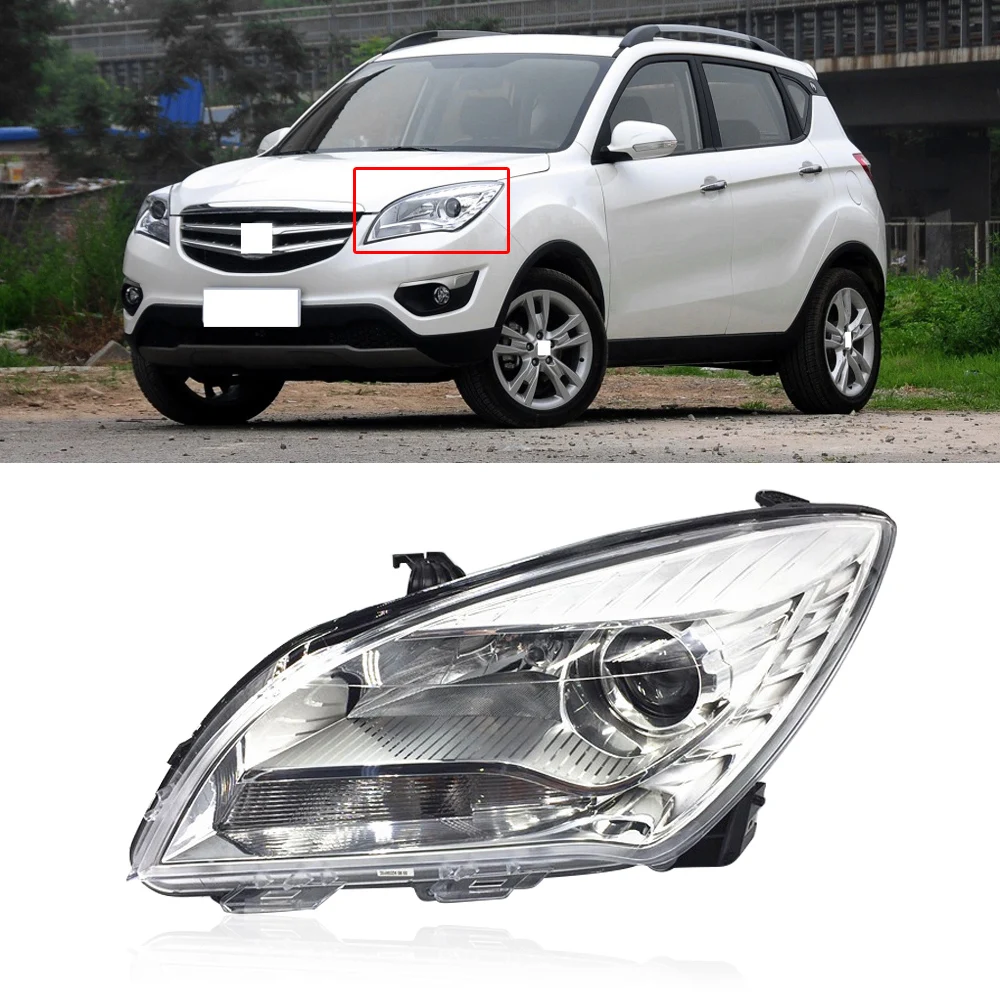 CAPQX для CHANGAN CS35 2012 2016 спереди головной светильник налобный фонарь|Фара авто в